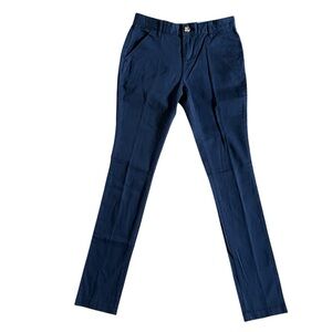Old Navy Slim Fit Navy Blue Stretch Skinny Pants Size 14 Girls Adjustable Waist